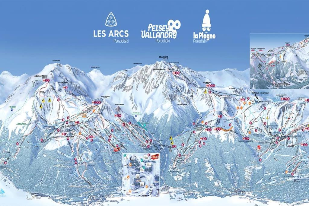 Residence Le Rami, Appartement 5 Personnes Ski Au Pied ラ・プラーニュ エクステリア 写真